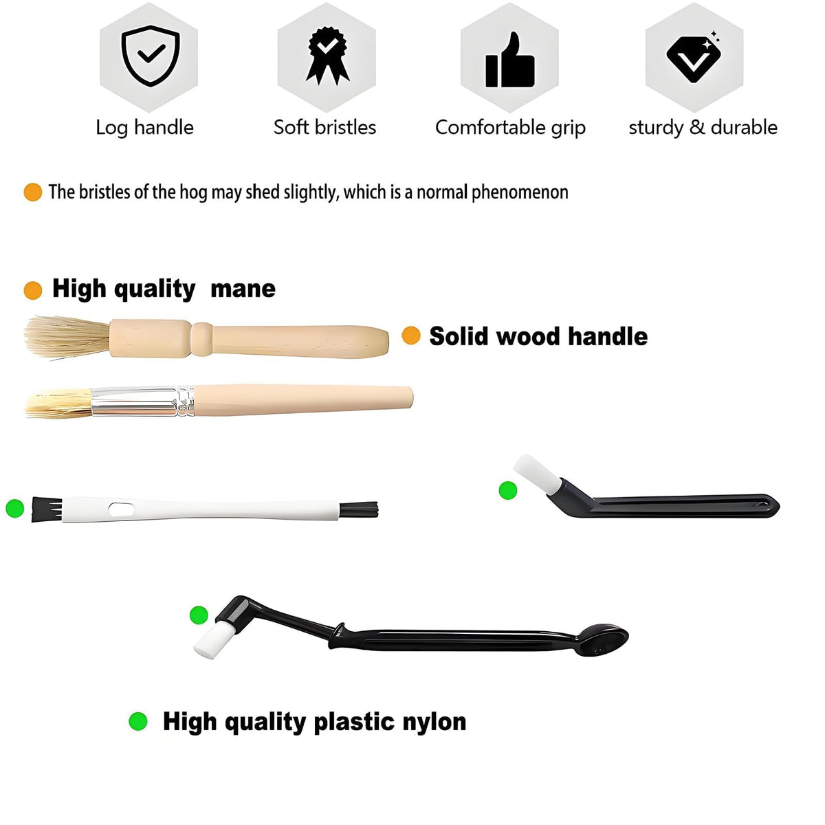 Espresso Machine Cleaning Brush - 15 PCS Long Handle Straw & Bottle Brush Kit, Flexible Scrubber