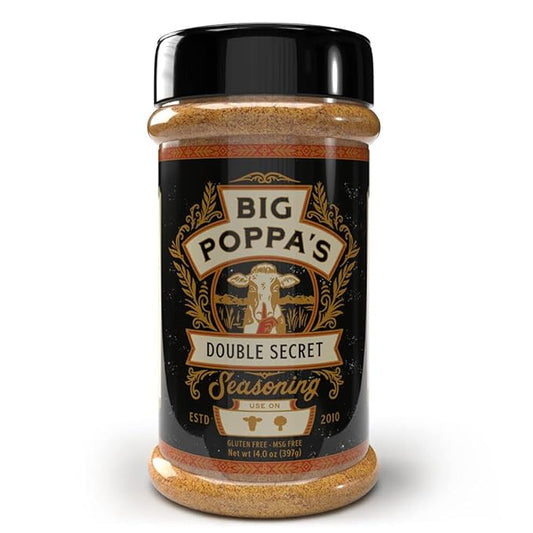 Big Poppa's Double Secret Seasoning - Irresistible Spice Blend for an Extra Kick of Flavor