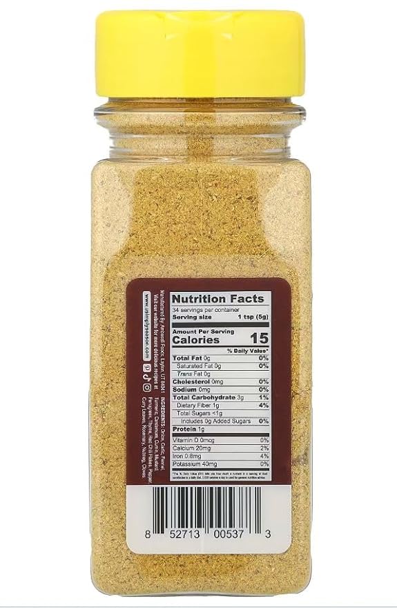 USimplySeason Vadouvan Curry (6 oz) - French Indian Fusion Seasoning Spice Blend for Meat Rubs and