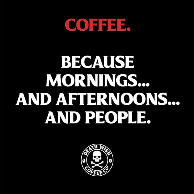 Death Wish Coffee, Medium Roast Pods (30 Count)