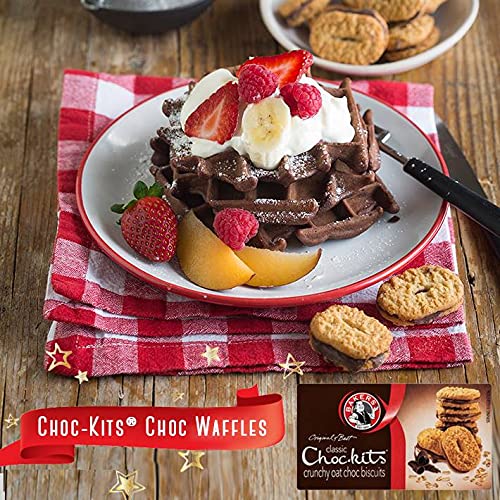 Baker's Choc-kits Crunchy Oat Biscuits/Cookie | Chocolate | Pack of 2 | 32-40 Cookies a Box |