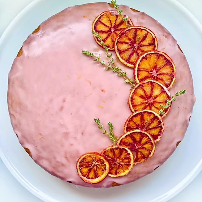 Dehydrated Dried Blood Orange Slices Wheels | 17+ Slices | 100% Natural | Sugar Free, Gluten Free |