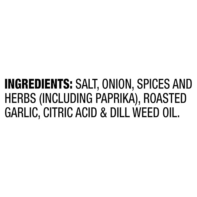 McCormick Grill Mates Roasted Garlic & Herb Seasoning, 2.75 oz (Pack of 6)