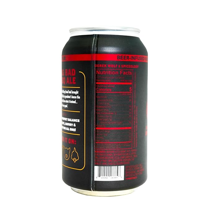 Spiceology & Derek Wolf - Big Bad BBQ Ale - Beer-Infused Barbecue Rubs, Spices and Seasonings - Use