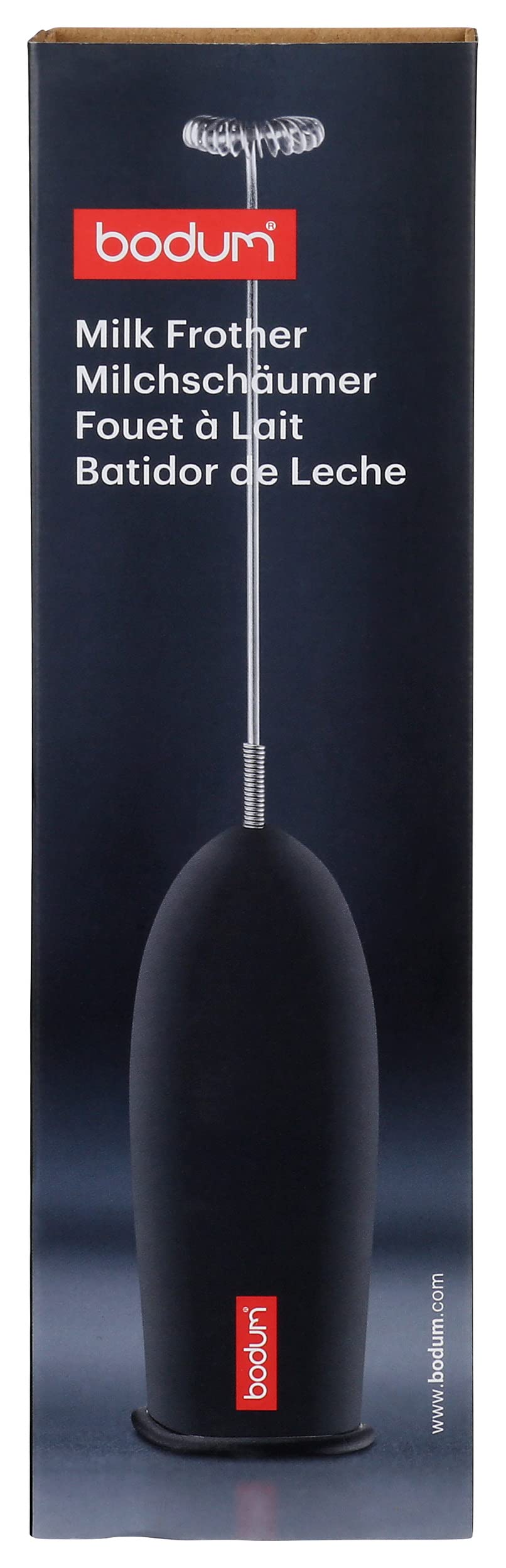 Bodum Schiuma Battery Milk Frother – Black