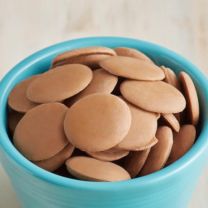 Chocolate Melting Wafers Bulk Bag Perfect For Dipping, Deserts, Baking And More (5 Pound, Peanut