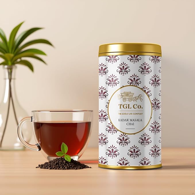 TGL Co. Chai ??Spiced Black Tea Bags | Bold Indian Chai with Real Spices | Strong & Aromatic |