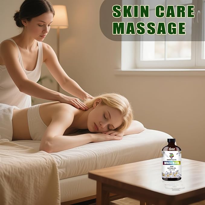 White Musk Essential Oil (4 oz/120 ml) ??White Musk Oils for Aromatherapy, diffusers, humidifiers