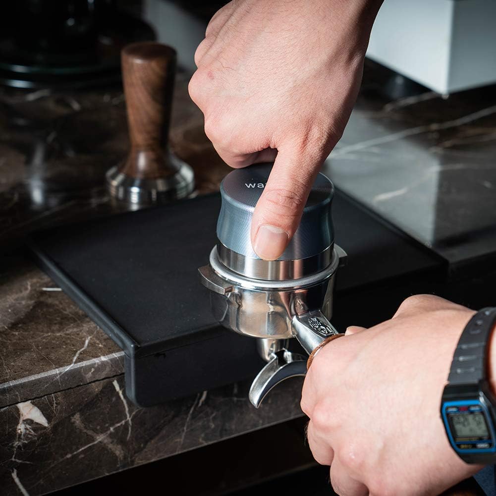 watchget Espresso Tamping Mat,Silicone Portafilter Pad for Counter
