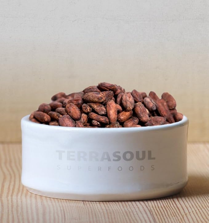 Terrasoul Superfoods Raw Organic Cacao Beans, 16oz