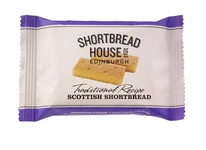 Shortbread House of Edinburgh Truly Handmade Original Recipe Shortbread Fingers, 1.8oz Packet (Pack