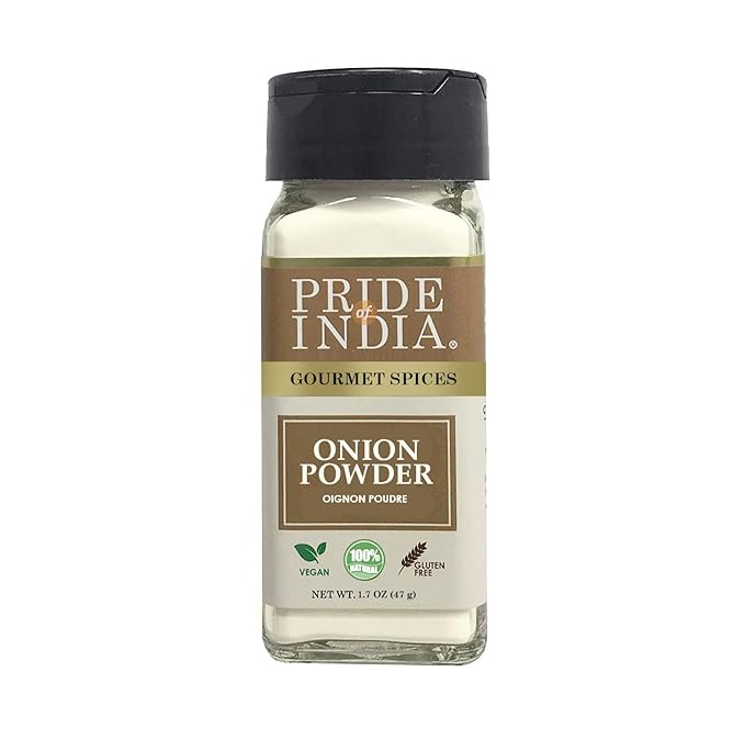 Pride of India – Onion Fine Ground – Gourmet Spice for Cooking – Pantry Essential – Adds Flavor to