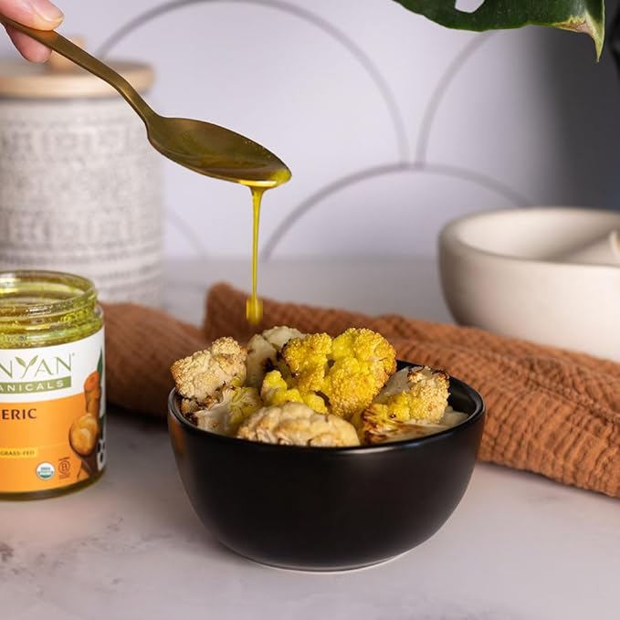 Banyan Botanicals Turmeric Ghee ??Cultured Grass-Fed Organic Ghee (Clarified Butter) with Turmeric