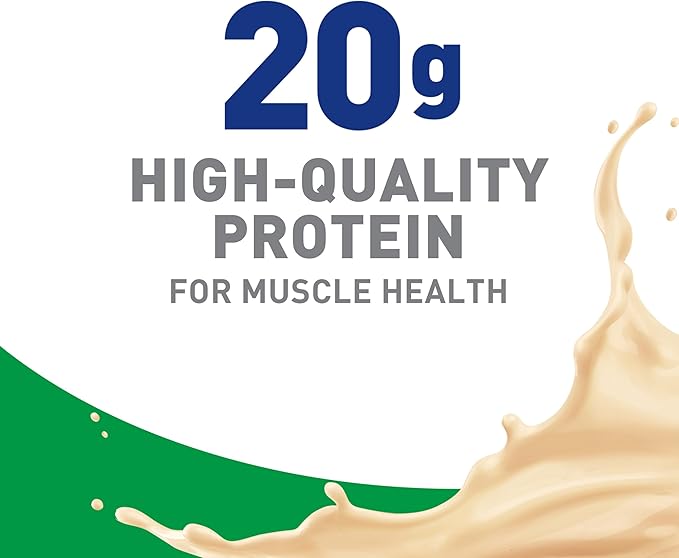 BOOST High Protein with Fiber Ready to Drink Complete Nutritional Drink, Caramel, 8 fl oz Bottle