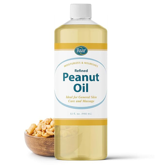 Baar Refined Peanut Oil (32 Ounces)