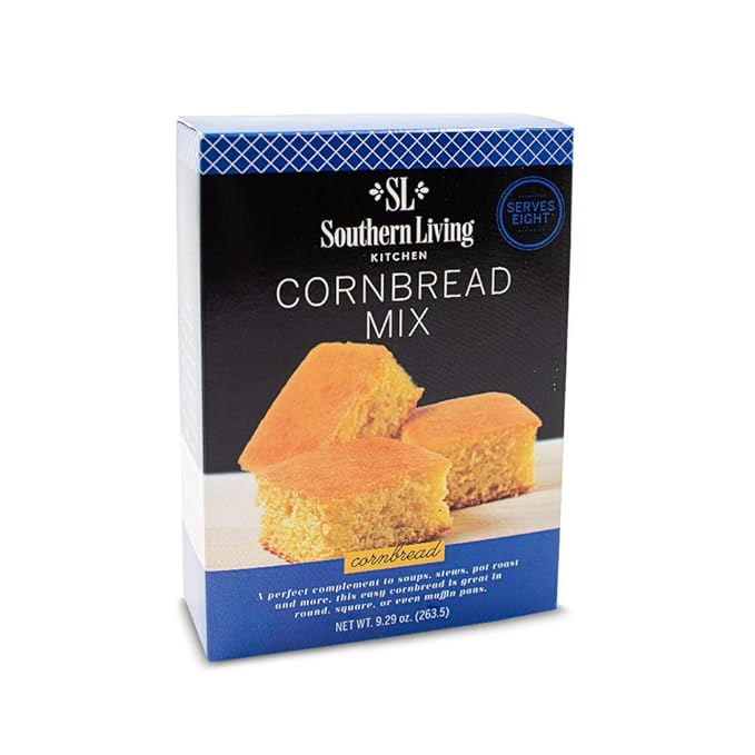 Southern Living Gourmet Cornbread Mix, Quick Homemade Taste, Perfect for Any Meal, Pair With Soups