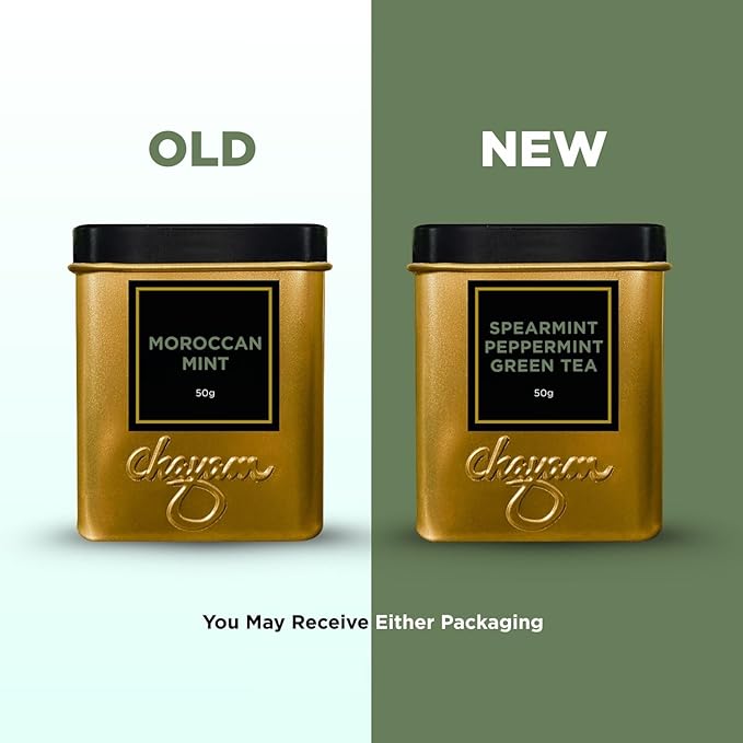 Chayam Moroccan Mint Green Tea ??35g Each | Premium Green Tea| 100% Natural Ingredients and No