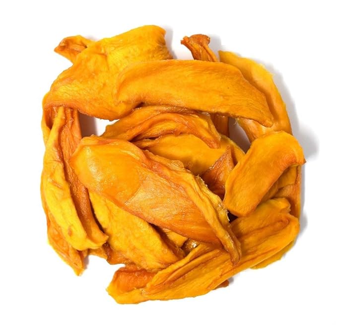 Anna and Sarah Dried Organic Mango, No Sugar Added, No Preservatives, Al-Natural, Premium Quality