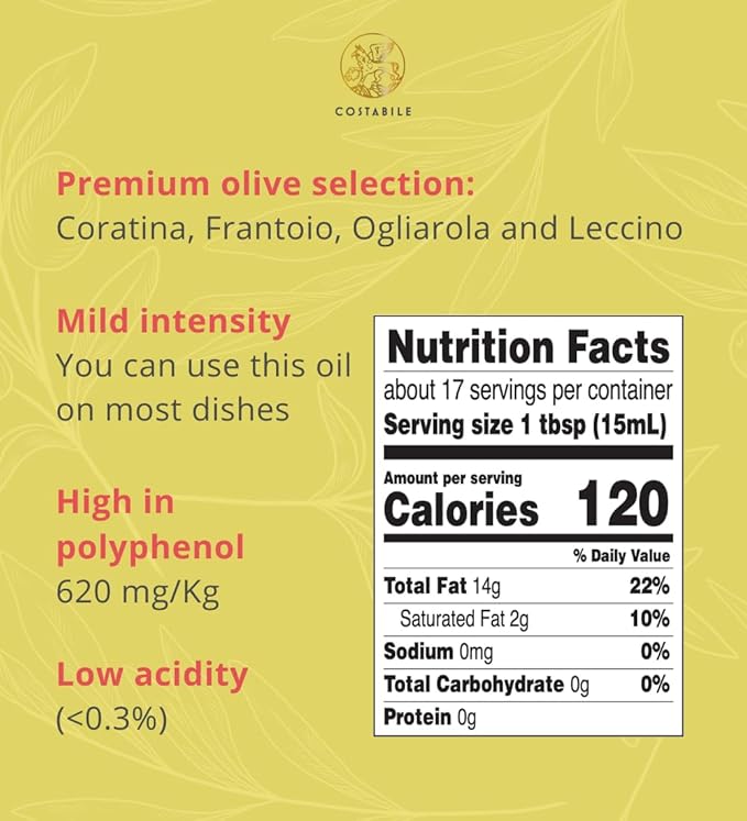 Lemon Olive Oil Extra Virgin from Italy. Organic lemon infused olive oil. Ideal for lemon olive oil