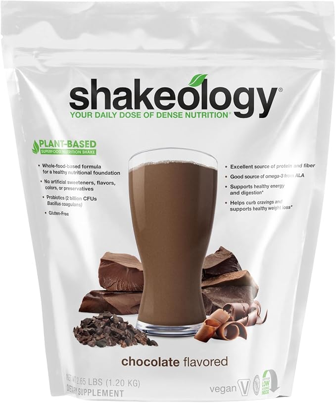 Shakeology Plant Based Protein Powder Blend ??Gluten-Free Shake with Vitamins and Minerals ??Helps