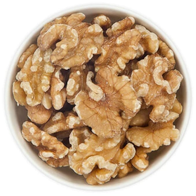 Dry Roasted Unsalted California Walnuts (1 Lb.) - Oven Roasted to Perfection in Small Batches for