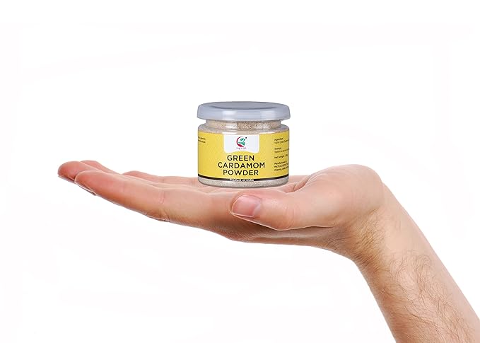 Ground Cardamom 1.76 oz (50g) | Fresh, Aromatic and Flavourful | Cardamom ground from fresh
