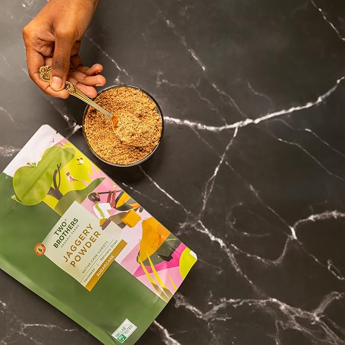 Jaggery Powder made from Juiciest Sugarcane | No Sulphur, No Chemicals | Best Alternative of Sugar