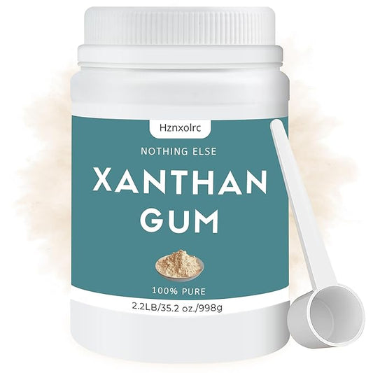 2.2 lb Food-Grade Xanthan Gum Powder, Pure Xanthan Gum for Baking Gluten Free, Xanthan Gum