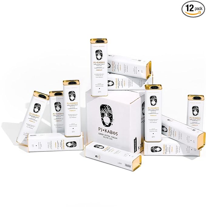 P.J. KABOS 2024/25 Harvest, High Phenolic (450+mg/kg), Natural Greek Extra Virgin Olive Oil