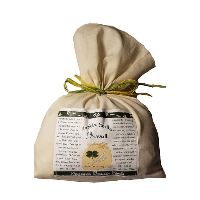 Bounty Foods Irish Soda Bread Mix 23 oz ??Handcrafted in Montana, Traditional Recipe, Rustic