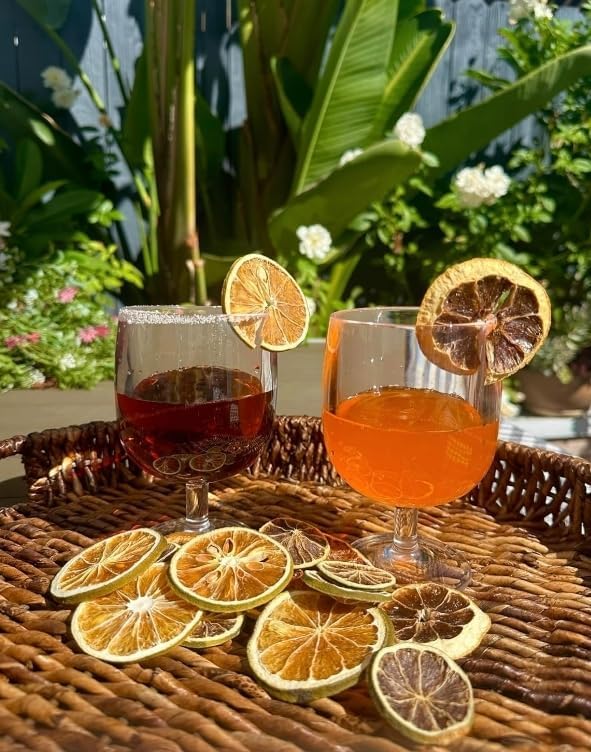 Utama Dehydrated Citrus - Piece Dried Lemon/Lime/Orange/Grapefruit - Cocktail/Food Garnishing