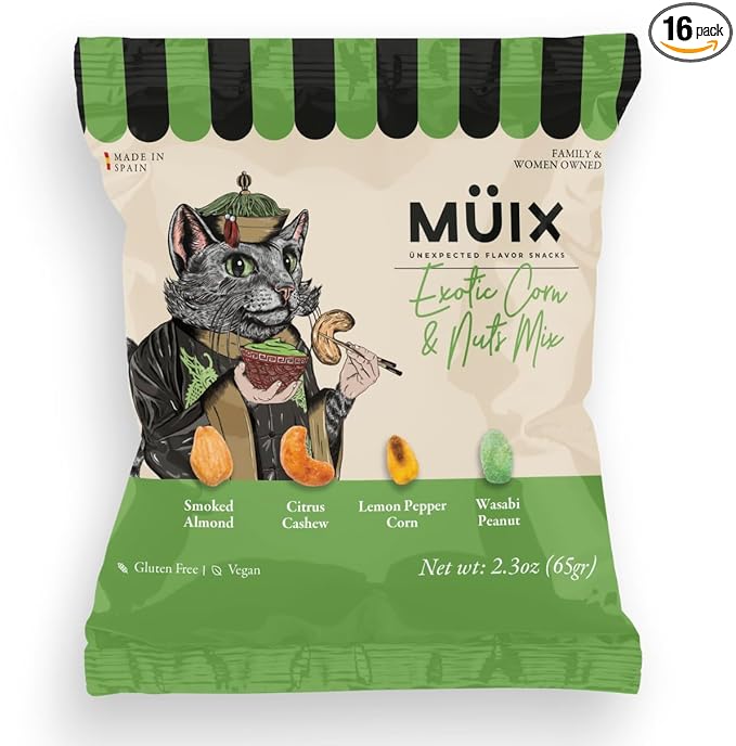 M체ix Snacks, Special Flavor Trail Mix, Exotic Mix, Mix Snacks (Smoked Almond, Citrus Cashew