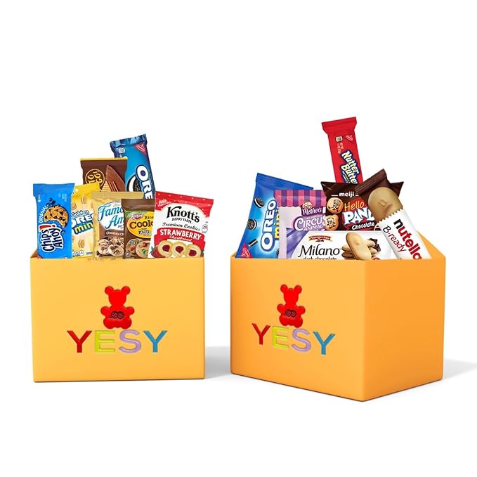 Cookies Variety Pack - Individually Wrapped Assortment, Sampler Bulk Care Package - Cookie Bundle