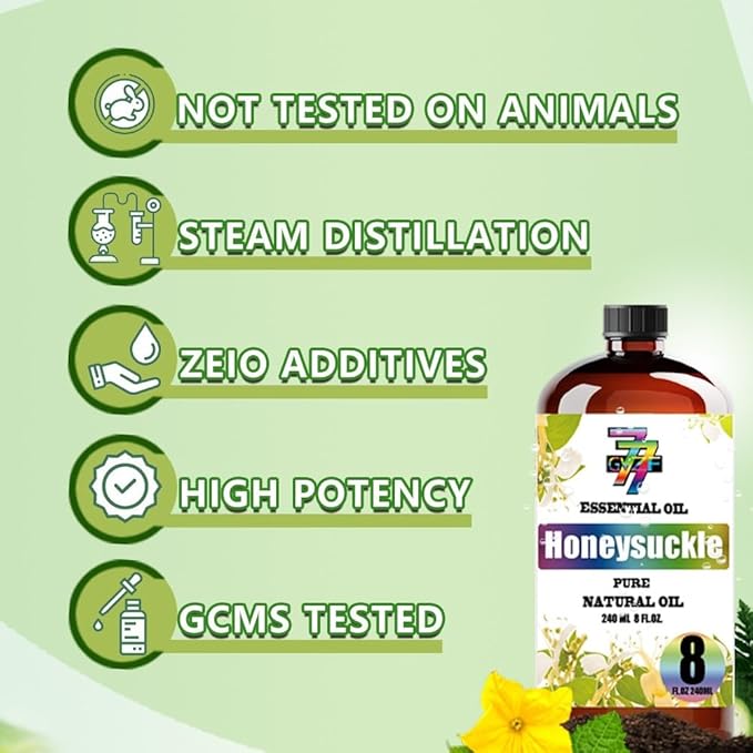 Honeysuckle Essential Oil (8 oz / 240 ml) ??Honeysuckle Oils for diffusers, humidifiers, Home