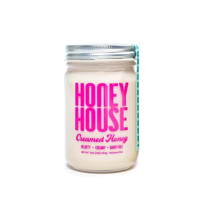 Honey House 100% Raw Creamed | Pure & Natural Unfiltered | Sustainably Sourced from American Bee