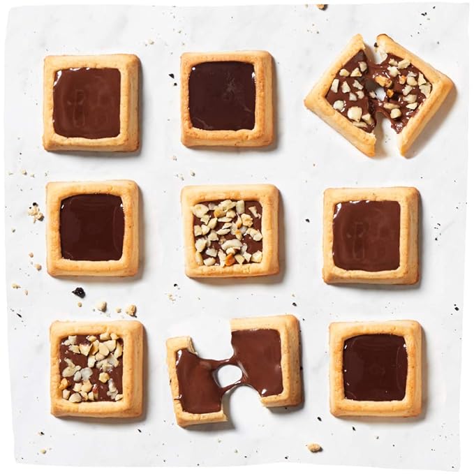 Michel et Augustin Cookies, Individually Wrapped Snacks, 3 Bag Variety Pack, Gourmet Chocolate