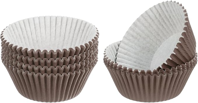uxcell 300 Pcs Cupcake Liners, Muffins Paper Baking Cups Wrappers Standard Greaseproof for Baking
