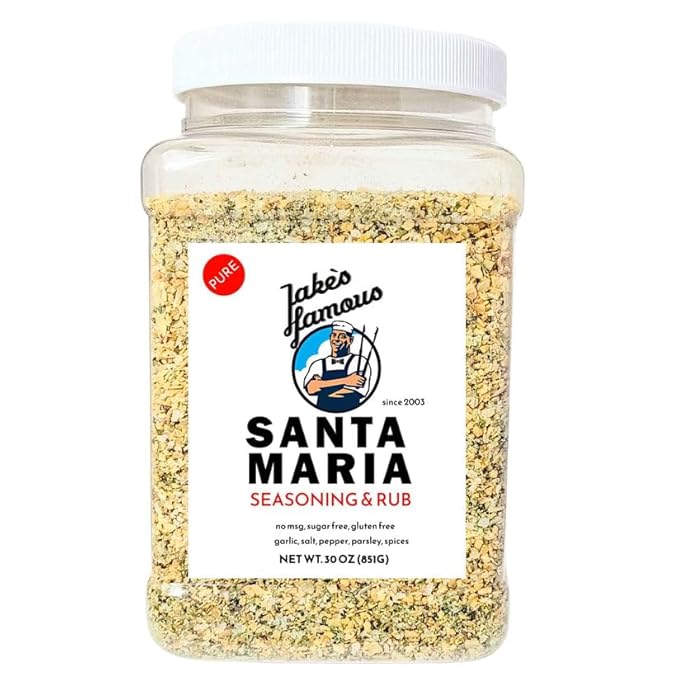 Jake's Famous Santa Maria Seasoning 30 Oz Tri Tip, Pork, Chicken, BBQ Rub, Grill Seasoning, Chicken