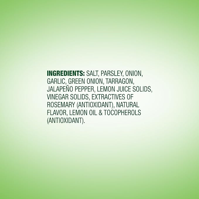 McCormick Perfect Pinch Seasoning, Green Goddess, For Adding Tangy, Herby Flavor to Chicken