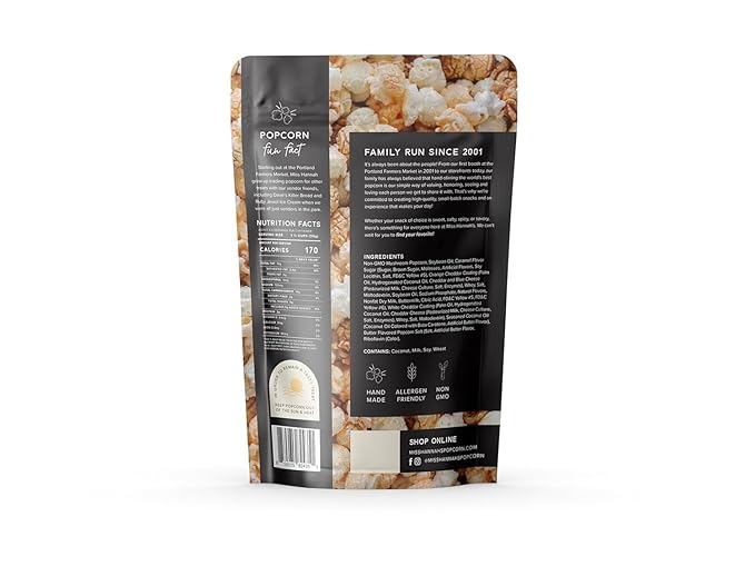 Miss Hannah's Gourmet Popcorn Bridge City Mix - Sweet Caramel, Savory Cheddar, & Classic Kettle
