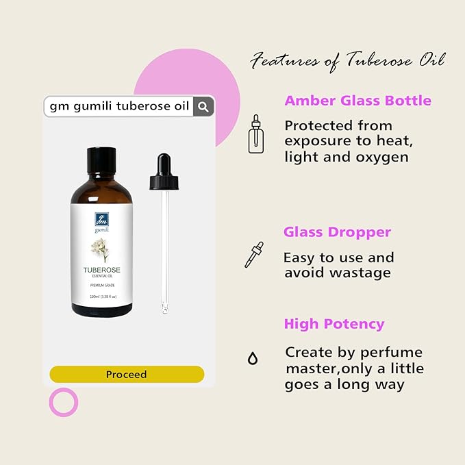 Tuberose Essential Oil, Home Fragrance Oil, Candle Scents Soy Wax Candle Making, Freshie Scents