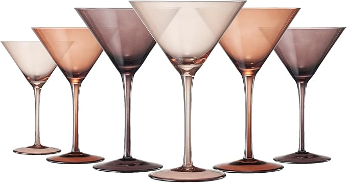 Venus Glasses Luxury Glassware - Set of 6 - Everyday, Holiday Gift Her, Mom, Wife, Girlfriend
