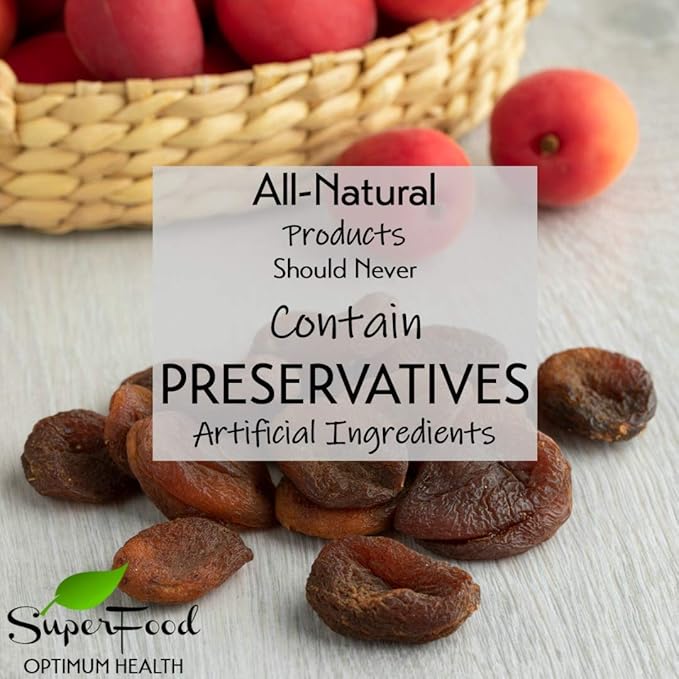 Gerbs Dried Apricots 4 lbs. | Unsulfured, No Additives, Resealable Bag | Naturally Sweet & Chewy |