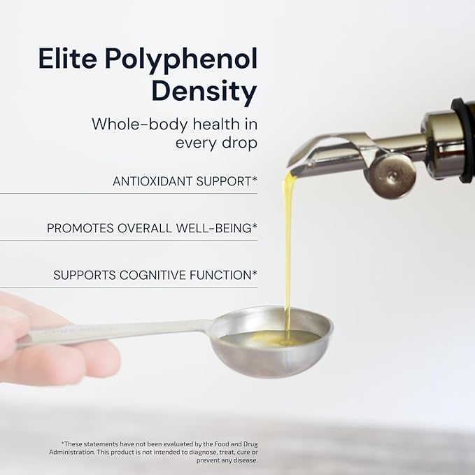 Blueprint by Bryan Johnson Olive Oil ??Snake Oil- High Polyphenol Extra Virgin Olive Oil (400+