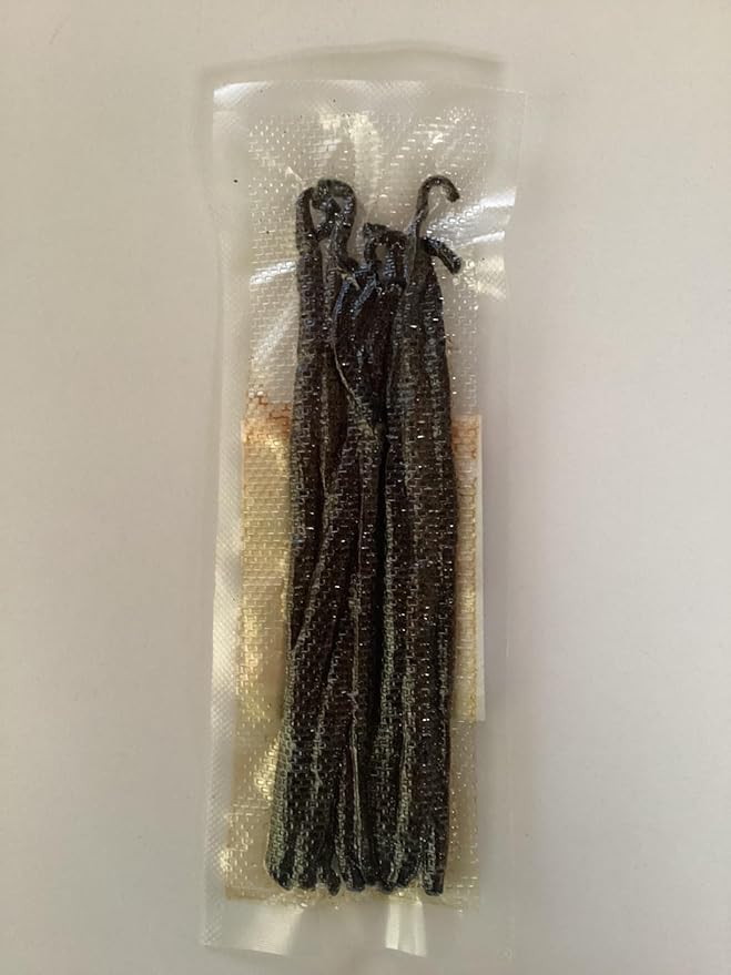 10 Organic Madagascar Vanilla Beans Grade B. Certified USDA Organic 5.5"-7" for Extract and Cooking