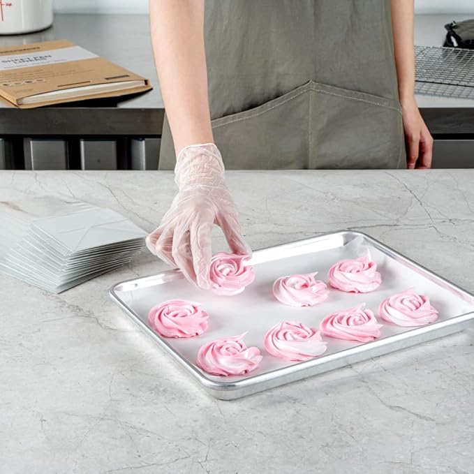 Restaurantware Pastry Tek 9 x 12 Inch Parchment Paper Sheets 200 Greaseproof Baking Sheets For Oven
