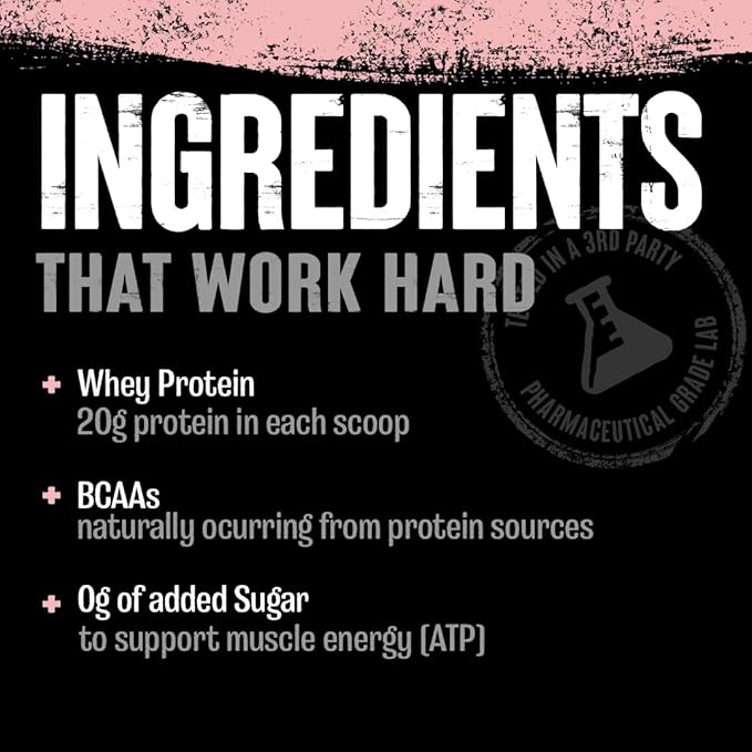 Animal 100% Whey Protein Powder ??Whey Blend for Pre or Post Workout, Recovery, Anytime Low Sugar