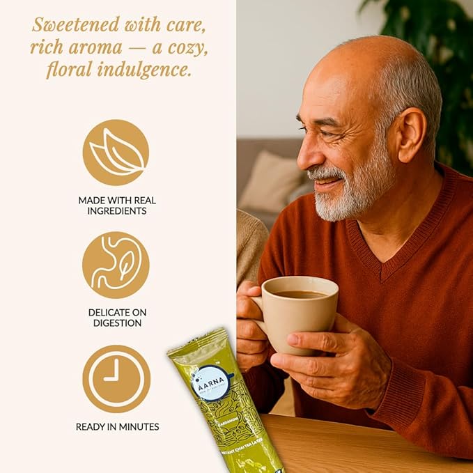 Bagan of Aarna Instant Cardamom Chai, All Natural Spiced Tea Mix, Authentic Chai Powder with