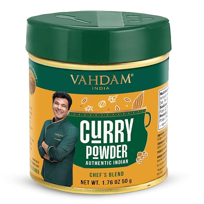 VAHDAM Authentic Indian Curry Powder (50g, 1.76 Oz), Crafted by 8 times Michelin-starred chef Vikas
