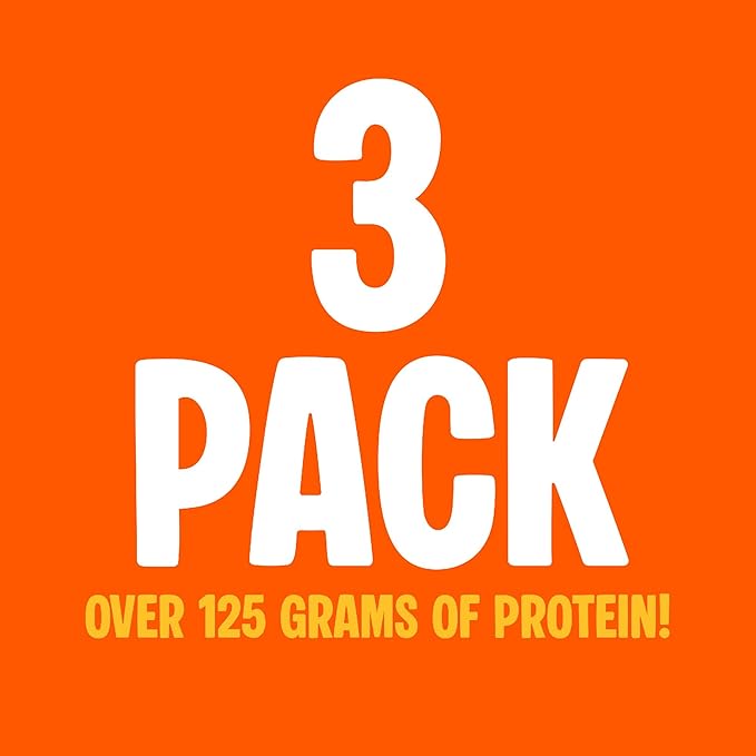 Twin Peaks Low Carb, Keto Friendly Protein Puffs, (Nacho Cheese), 2 Servings, 3 Pack (60g, 42g